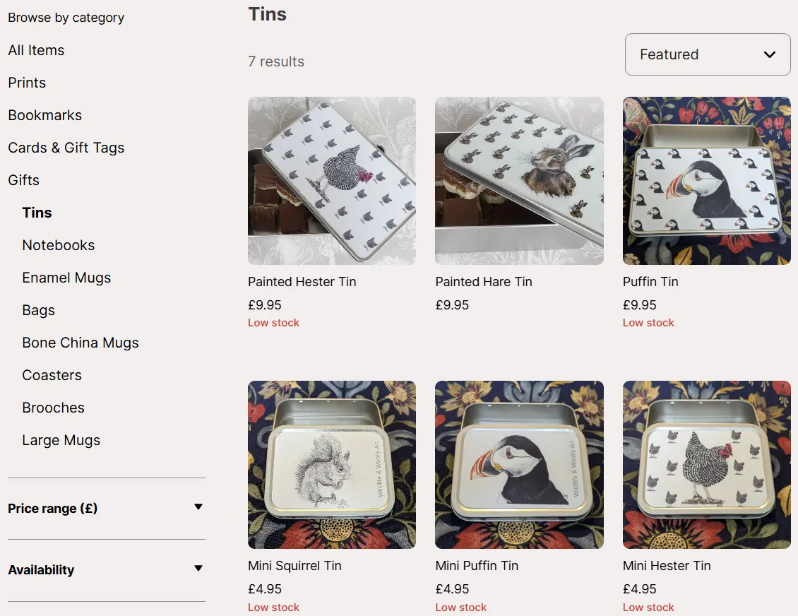 Shop Screenshot